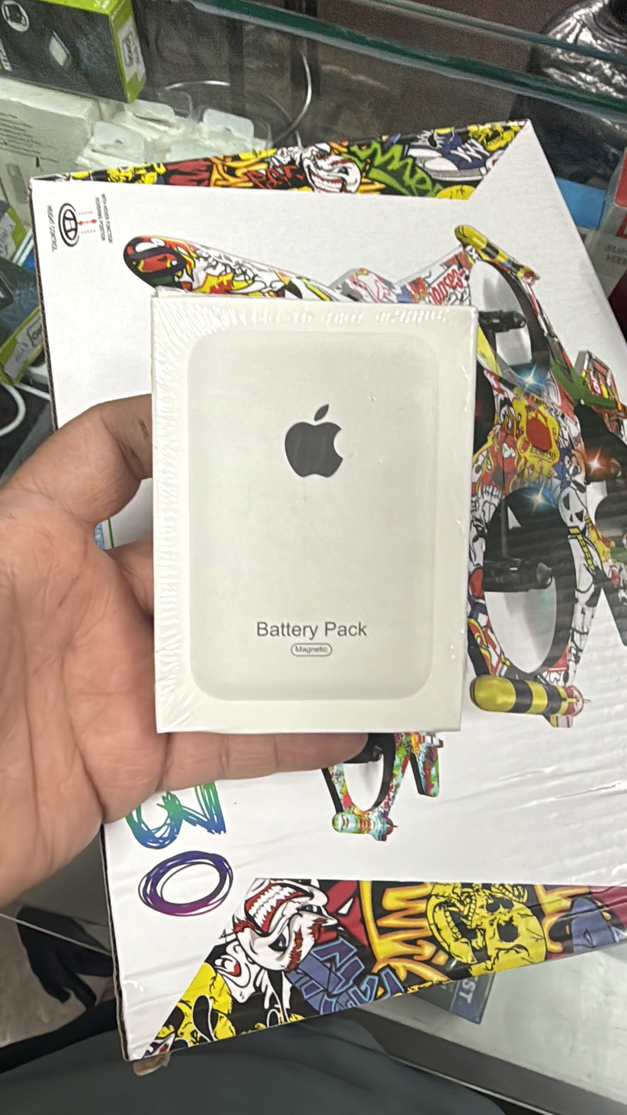 Airpods 4 with magsafe battery pack